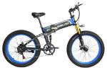 1kw Motor Folding Fat Tyre Electric Bike , ODM Electric Assist Mountain Bike