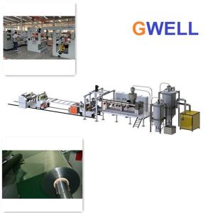 China PET thermoforming Sheet Extrusion Machine PET Transparent Sheet Machine For package for food packaging factory