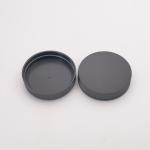 47MM Black Ribbed Plastic Jar Lid 47/400 PP Plastic Bottle Cap