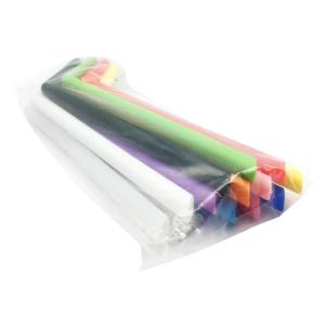China Durable Reusable Chewy Silicone Drinking Straws No Taste Of Metal Customized Color factory