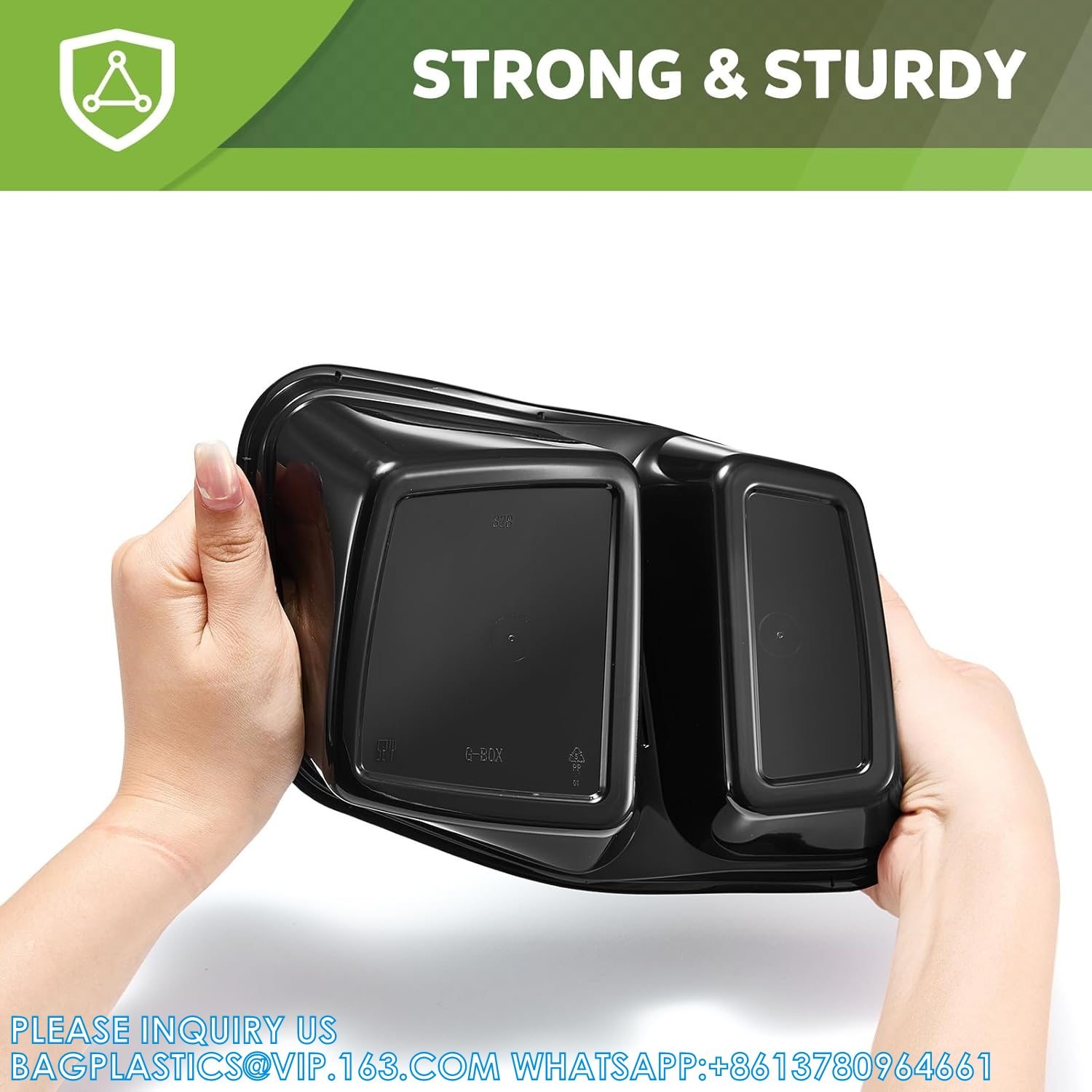 Microwave Safe,Extra Large &Thick Food Storage Containers With Lids,Durable Bento Boxes, Stackable,Dishwasher