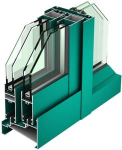 China Soundproof Aluminium Alloy Windows Aluminium Door And Window Frames factory