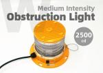 Polycarbonate Aviation Obstruction Light Medium Intensity Aircraft Warning