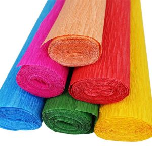 China Eco Friendly Paper Wrapping Roll Reusable Crepe Paper Rolls Biodegradable factory