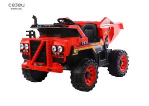 China App Control 12v Dump Truck Toy Ride On ASTM F963 2 Seater Red Engineering factory
