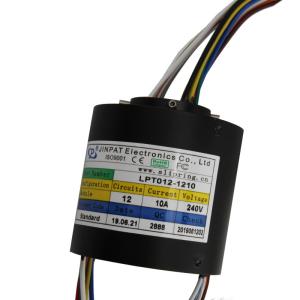 China Through Hole Slip Ring 12 Circuit 10A Working Humidity 60% RH factory