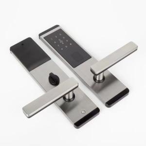 China Hotel Bluetooth Keyless Door Lock Stainless Fingerprint Smart Door Lock factory