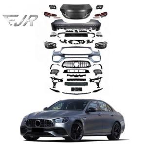 China Front Bumper For Mercedes Benz E Class W213 Modified E63s Amg Body Kit 2020 Car Bumpers factory