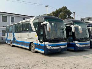 China 68 Seats 2013 Year Diesel Used Coach BusZK6122H With A / C Equipped Euro III Emission Standard factory