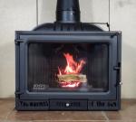 Embedded Fireplace Built In Cast Iron Wood Burning Household True Fire Three