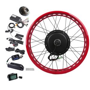 China 80km/h speed 48V-72v brushless hub motor 3000w/kit bike electric/3000w ebike conversion kit factory