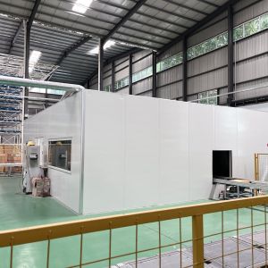 Horizontal Sheet Metal Parts Powder Spraying Coating Line