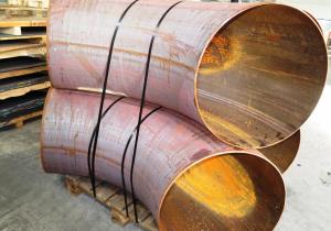 China Right Angle Butt Weld Elbow , Mild Steel Weldable Elbows Forged Chemical Resistant factory