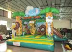 Commercial Sarfari Como Inflatable Jump House 5 X 54m Safe Nontoxic Fire