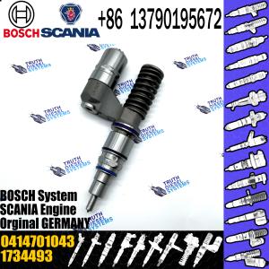 China BOSCH injetor 0414701043 Diesel fuel Unit pump assembly 0414701043 1734493 for Scania 8.9 / 11.7 Lt engine factory