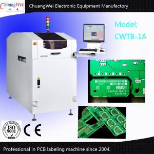 China Laser Auto Pcb Labeling Machine For Barcode 2D Code &amp; 3 Axis factory
