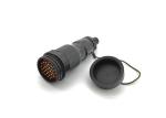 NK27 Male Seismic Cable Connector Used For 12 Channels Seismograph Recording