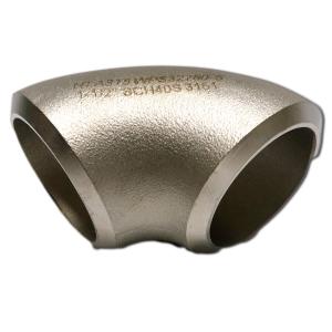 China ASTM B366 WP1925N elbow Ally 926 pipe fittings factory
