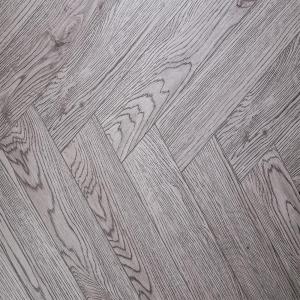 China Durable Capability Density 12mm Wood Grain Laminate Flooring with Herringbone Pattern factory
