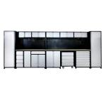 Stainless Steel Handles Heavy Duty Workshop Cabinet for Steel Tool Chest Storage