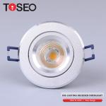 Showroom Aluminium Ceiling Downlight 79mm 3watt 5watt 6watt 7watt