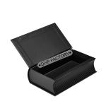 Sliver Foil Logo Book Shaped Gift Box High End Product Presentation Box