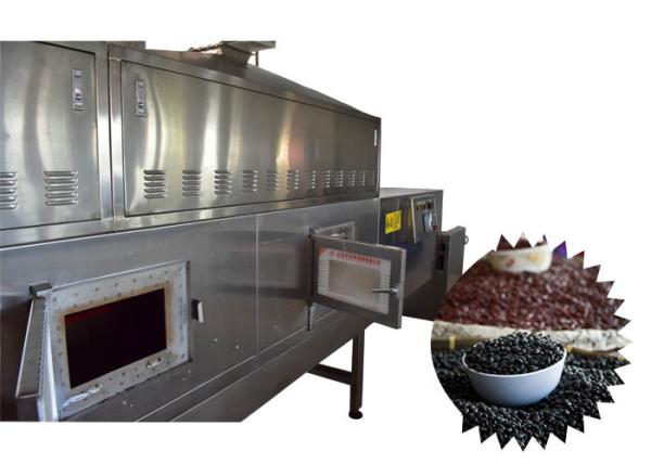 Fully Automatic Microwave Drying Equipment 30KW Seeds Soybean Grains Baking