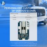 KLS BMS for Solar Street Light: 3S 12V, 80A - LiFePO4 Battery Management System