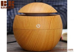 China Manufacture OEM Mini Electric Aroma Essential Oil Diffuser Wood Grain Ultrasonic Nebulizer Portable Cool Mist Humidifier on sale