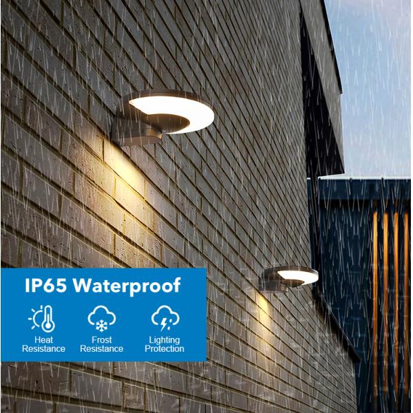 Solar Garden Wall Light Detail 4