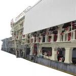 Rolled Recycled Kraft Paper Making Machinery 300m / Min 2200mm