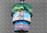 Ultra Thin Flexible OLED Advertising Display 1920x1080 15MM Thickness