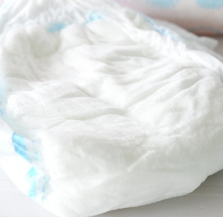 Nonwoven Fabric Top Sheet Breathable Back Sheet Cotton Baby Basics Diapers