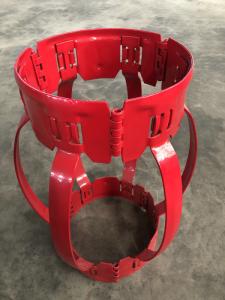 China High Restoring Force Spiral Glider Centralizer , Durable Pipe Centralisers factory