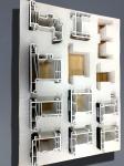 High Security UPVC Window Profiles Weather Resistant Custom Design