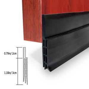 China Self Adhesive Noise Proof TPE Under Door Weather Seal Strip Bottom factory