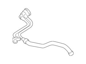 China 2575010100 Engine Parts Cooling Water Pipe for factory