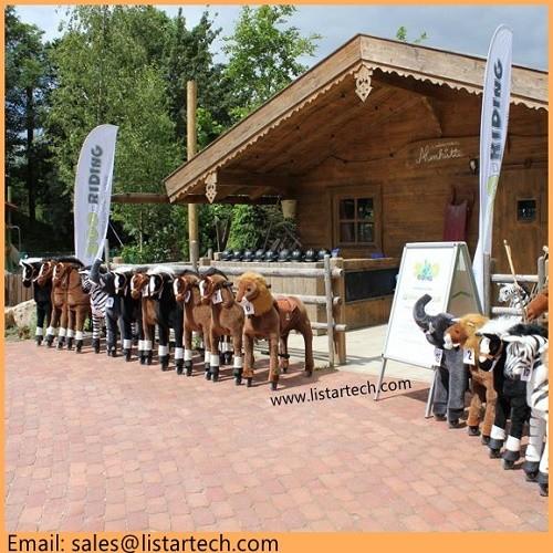 Ride on Horse Pony Cycle Toy, Adult ride on Pony for Walking Toy Horse Racing at