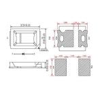 130lm Ra80 CCT 3000K 2835 LED SMD Bead Chips