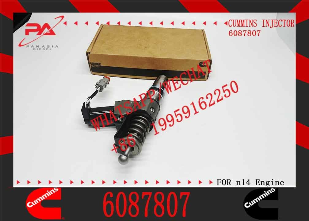 New High Quality Diesel N14 Common Rail Fuel Injector 3411766F 3080931F 3087558F 4307795 6087807