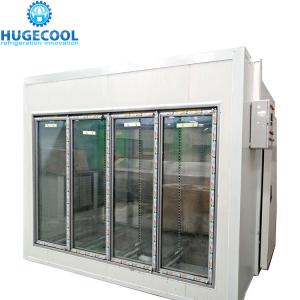 China Scroll Compressor Wine Beverage Walk in Cold Room with Customizable Door Size 36&quot;*80 factory
