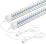 High Lumen T8 V-Shape LED Tube Light 0-10V Dimmable >80/95 CRI 120-160LM/W 50000