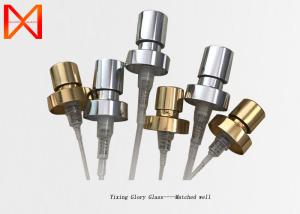 China Popular Spray Bottle Cap Luxury Leakage Prevention Electroplate Pringting factory