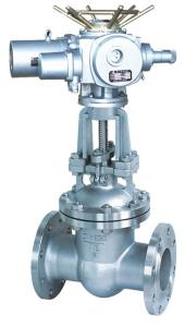 China Manual / Electric flanged Gate Valve / Sluice Valves for 0.25 - 6.4 Mpa factory