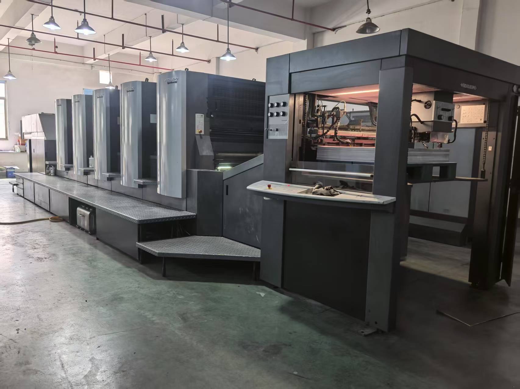 Used Heidelberg CX102-5 5-Color Offset Printing Machine