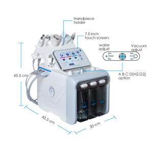 China Hottest Hydro Facial cleaning machine Nubway 6 handle skin whitening shrink pores hydro dermabrasion machine big sale factory