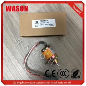 China 11923377932 Kobelco Spare Parts Fuel Stop Solenoid For Sk55sr-5 factory