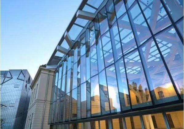 Custom Soundproof Glass Curtain Wall / Glass Curtain Wall with Thermal