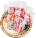 100pcs Transparent Christmas Bridal Baby Shower Candy Bags For Birthday Parties