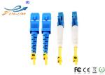 Single Mode Duplex Fiber Optic Patch Cord High Temperature Stability Compact